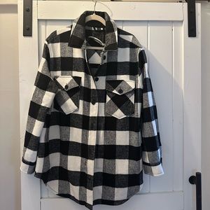 RDI PLAID SHACKET NORDSTROM RACK XL